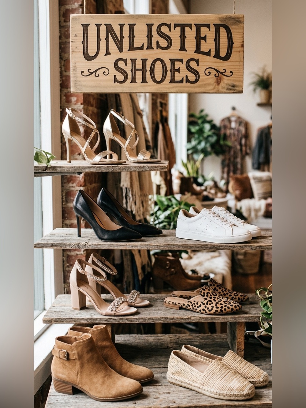 Unlisted Women's Shoes to be Shown during Live Show